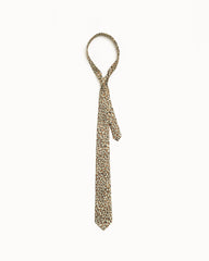 JACQUARD LEOPARD TIE