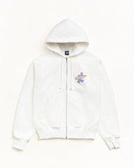 DOT SURF PUFF PRINT ZIP HOODIE