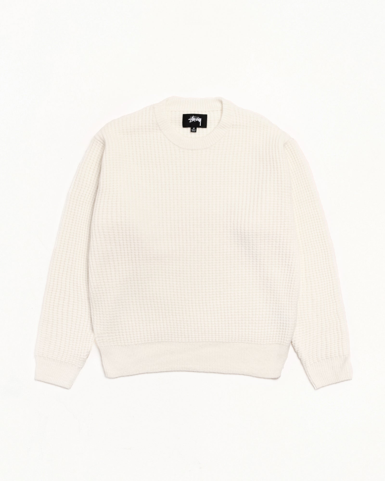 WAFFLE CASHMERE SWEATER