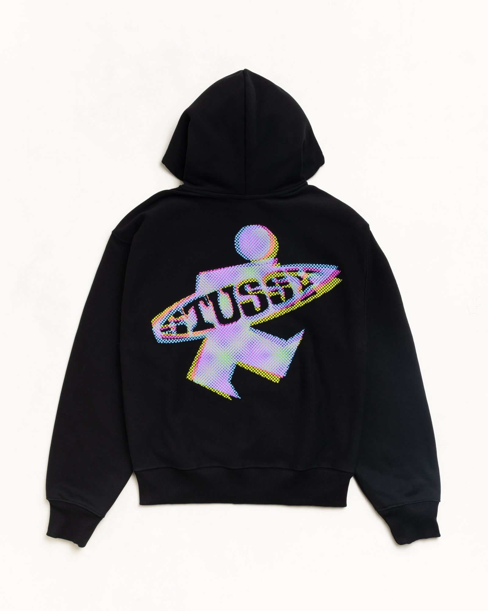 DOT SURF PUFF PRINT ZIP HOODIE